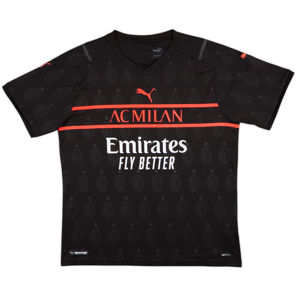 2021-22 AC Milan Third Shirt - 10/10 - (L)