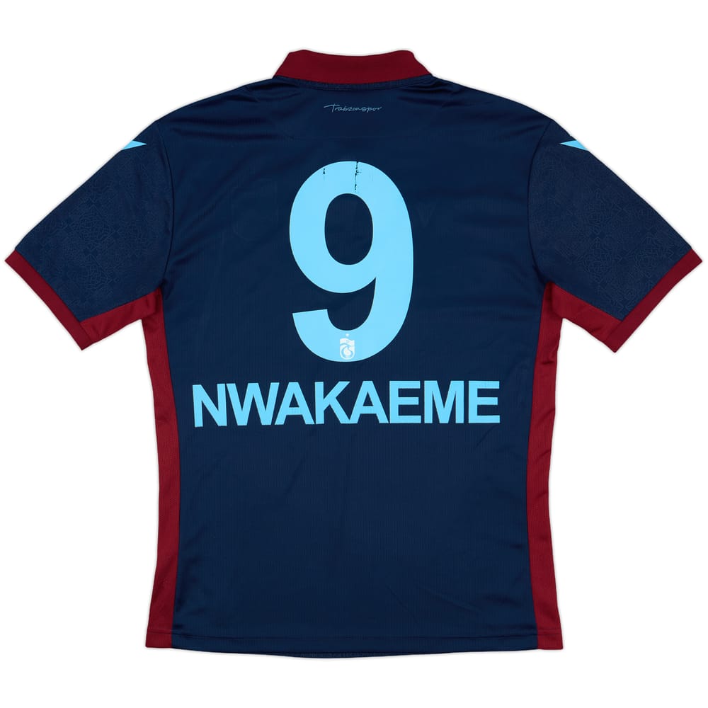 2021-22 Trabzonspor Third Shirt Nwakaeme #9 - 6/10 - (L)