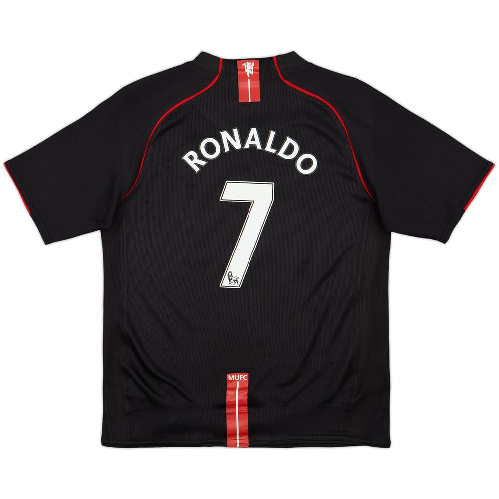 2007-08 Manchester United Away Shirt Ronaldo #7 - 7/10 - (L.Boys)