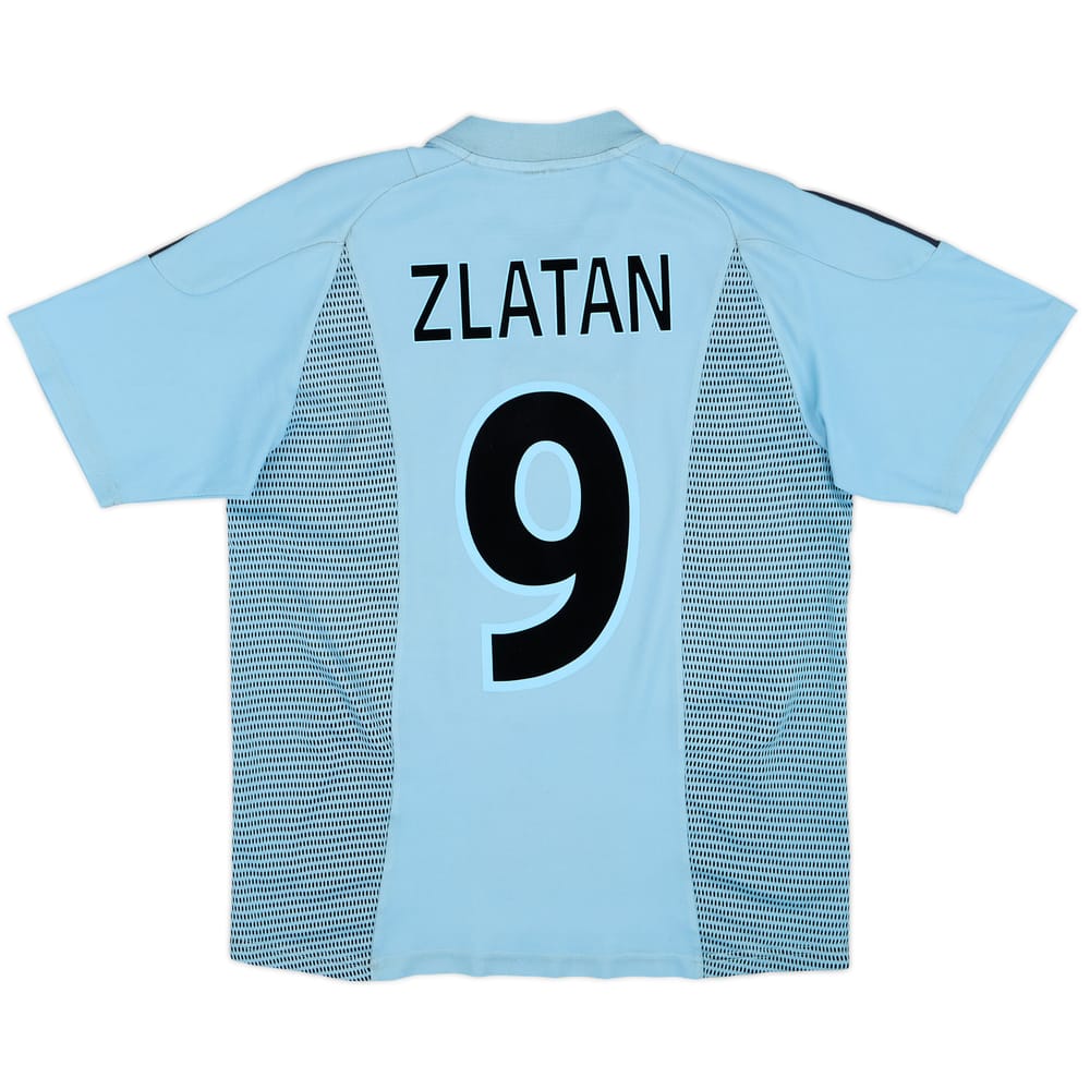2002-03 Ajax Away Shirt Zlatan #9 - 7/10 - (XL.Boys)