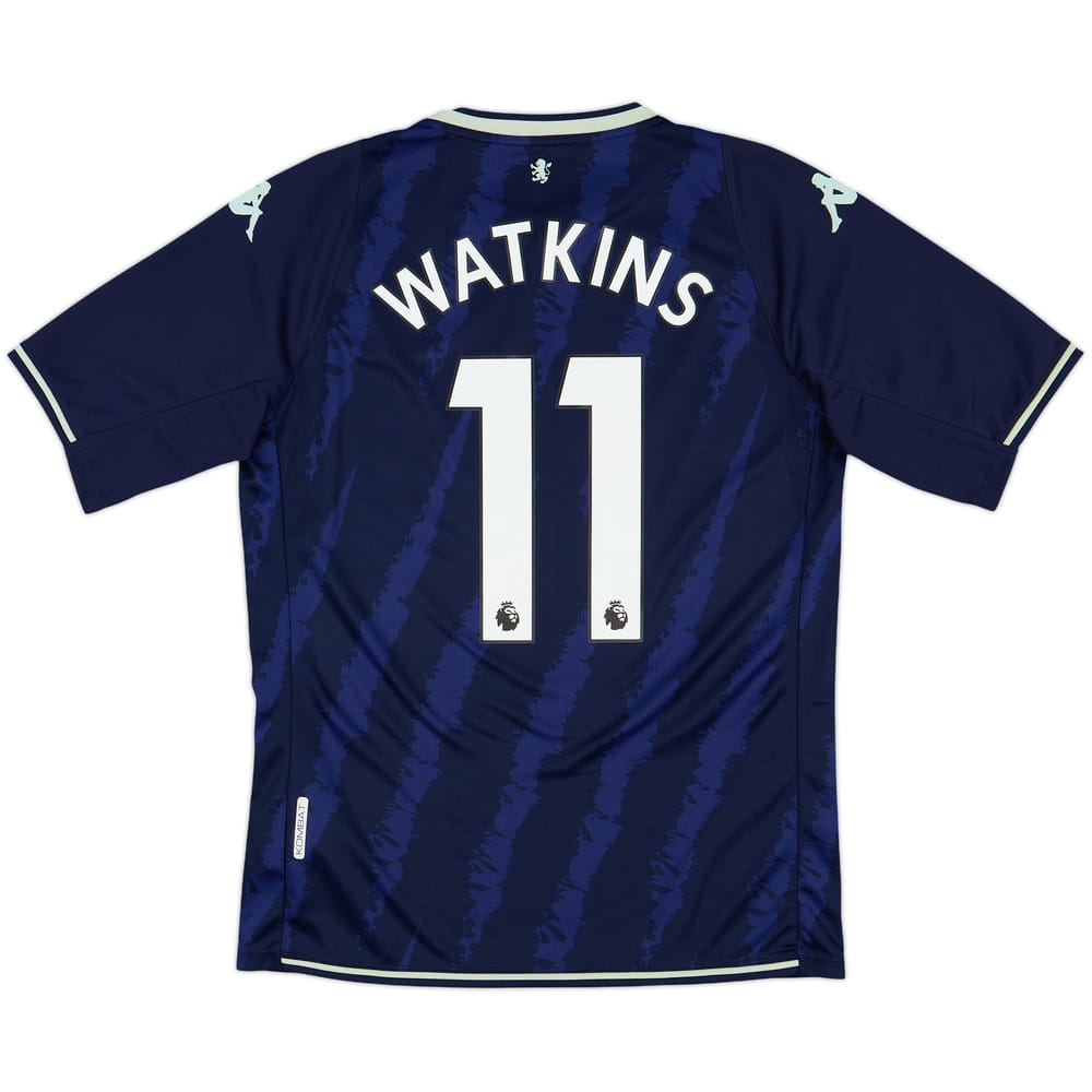 2021-22 Aston Villa Third Shirt Watkins #11 - 8/10 - (M)
