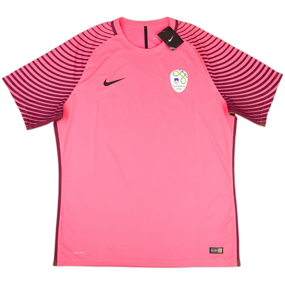 2016-17 Slovenia Player Issue GK S/SShirt (XXL)