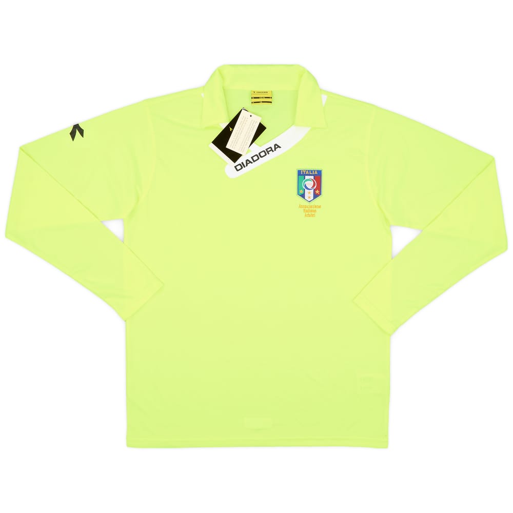 2010-11 Italy Diadora Referee L/S Shirt (S)