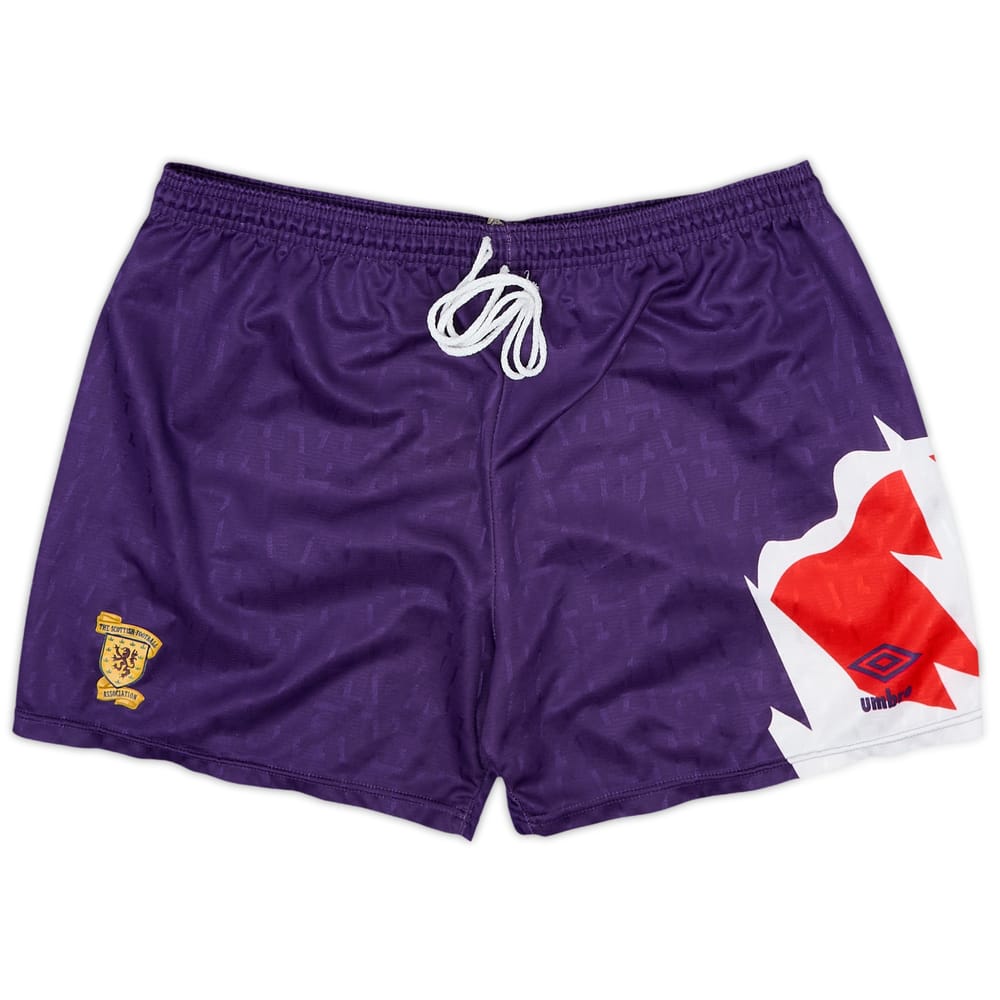 1991-93 Scotland Away Shorts - 6/10 - (XL)