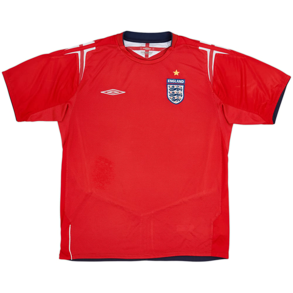 2004-06 England Away Shirt - 5/10 - (L)