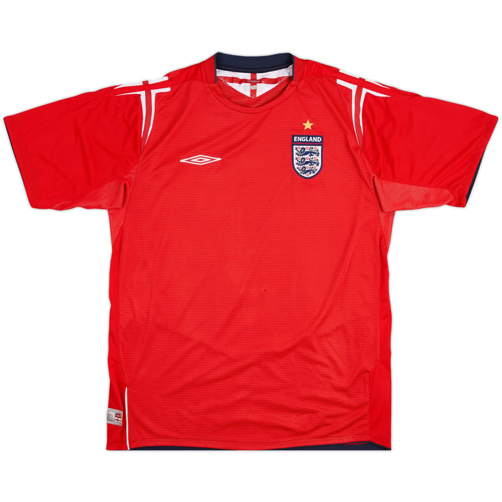 2004-06 England Away Shirt - 5/10 - (L)