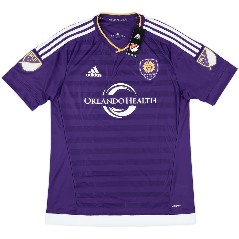 2015 Orlando City Authentic Home Shirt (L)