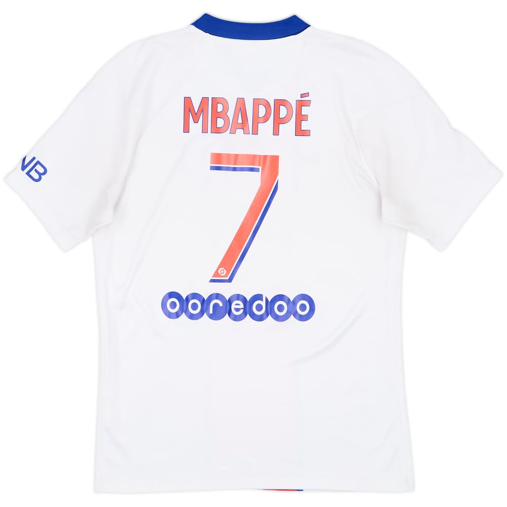 2020-21 Paris Saint-Germain Away Shirt Mbappe #7 - 6/10 - (S)