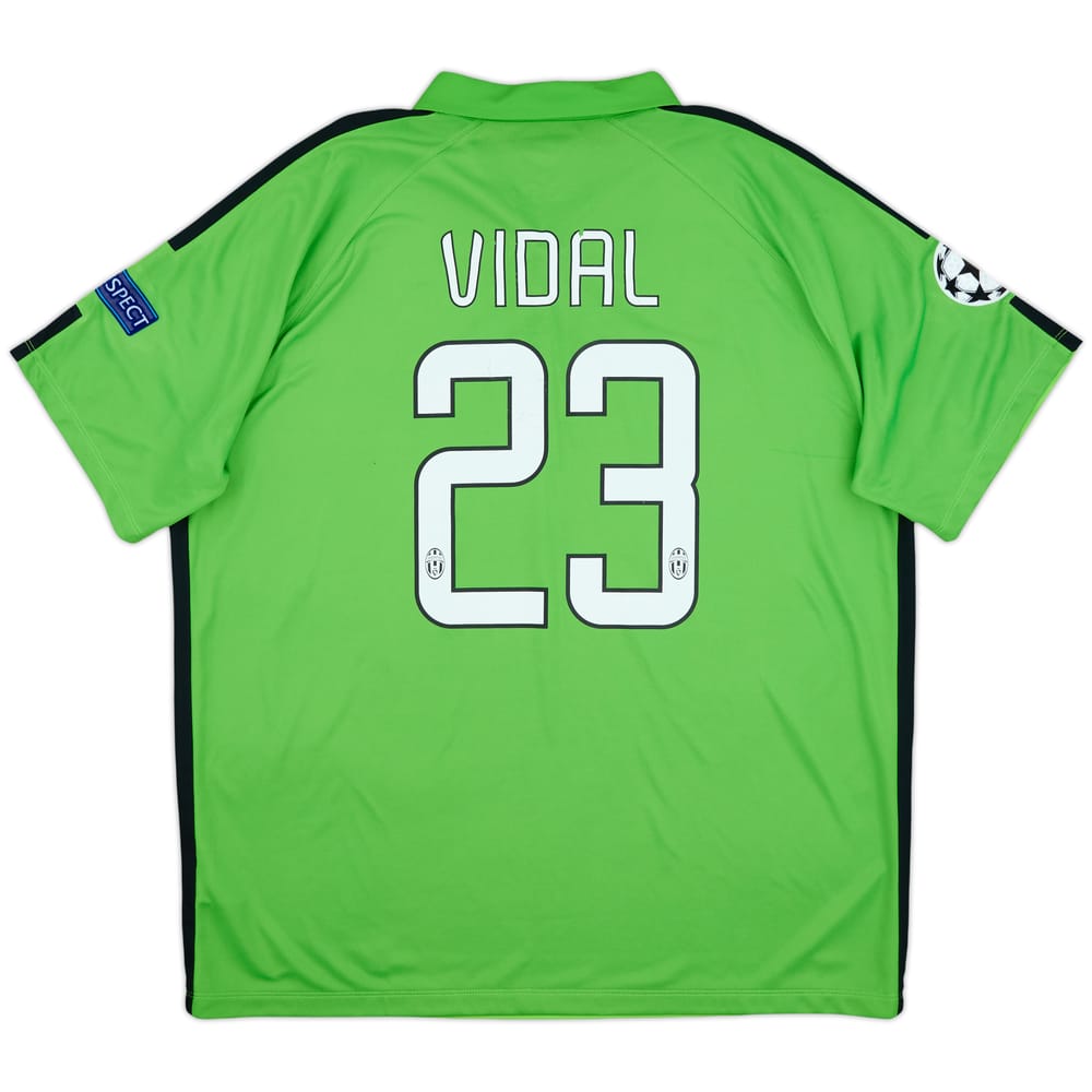 2014-15 Juventus Third Shirt Vidal #23 - 6/10 - (XXL)
