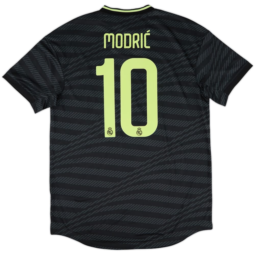 2022-23 Real Madrid Authentic Third Shirt Modric #10 (L)