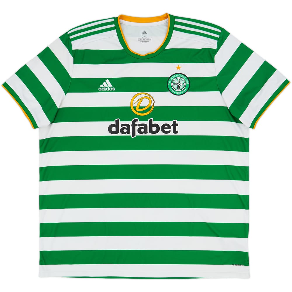 2020-21 Celtic Home Shirt - 7/10 - (XXL)