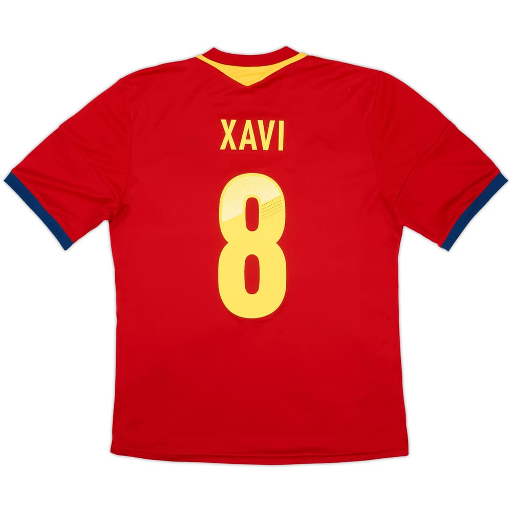 2013 Spain Confederation Cup Home Shirt Xavi #8