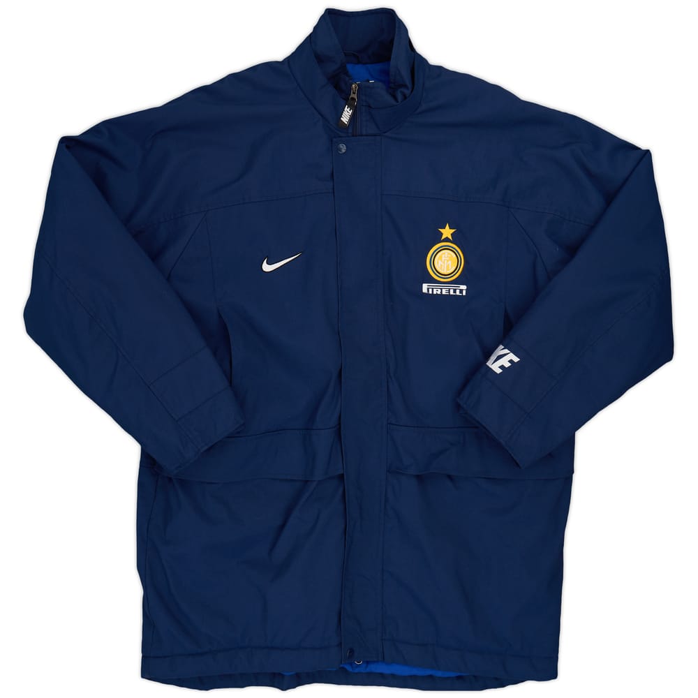 1998-99 Inter Milan Nike Padded Bench Coat - 8/10 - (XL)
