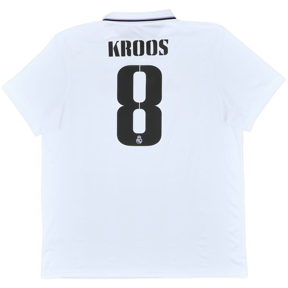 2022-23 Real Madrid Home Shirt Kroos #8 (XXL)