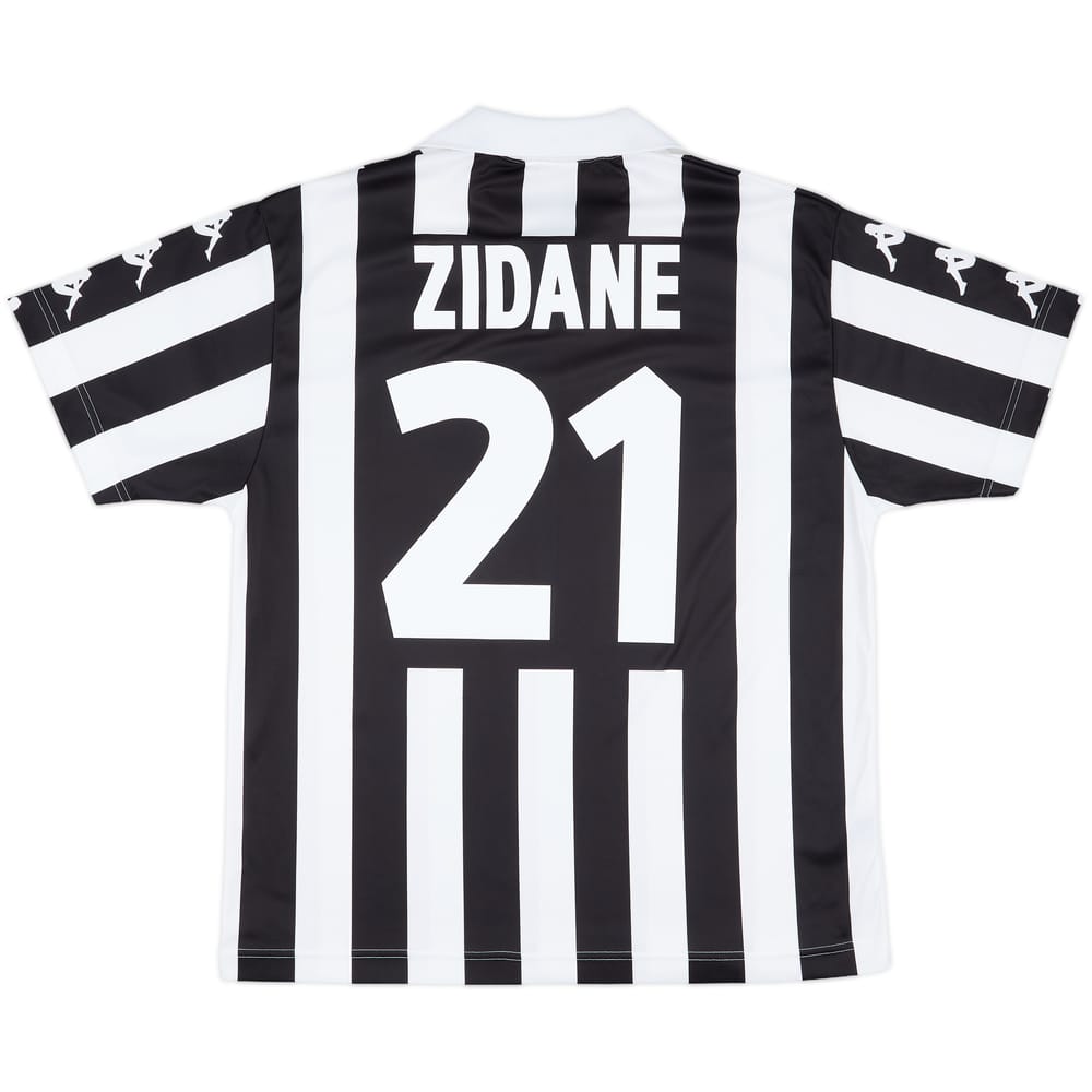 1999-00 Juventus Basic Home Shirt Zidane #21 - 8/10 - (XL)