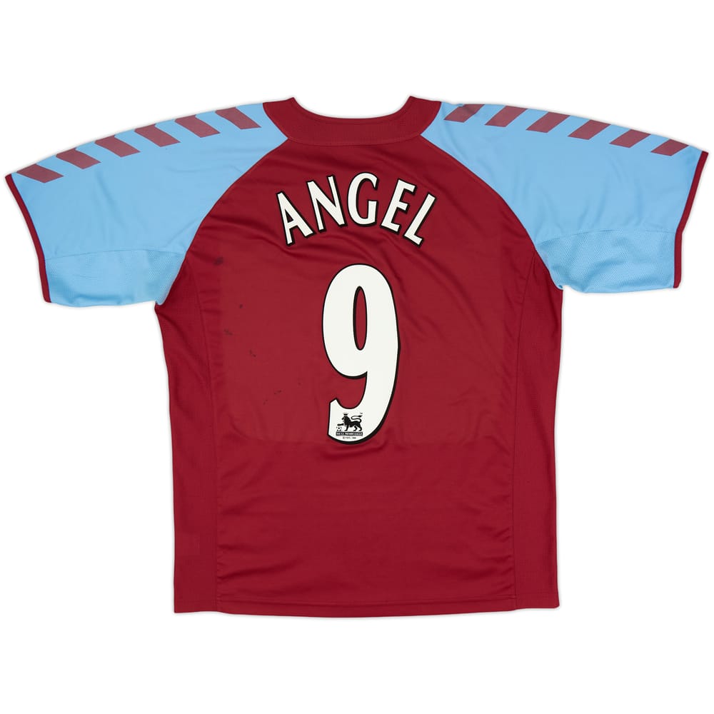 2004-05 Aston Villa Home Shirt Angel #9 - 6/10 - (XL)