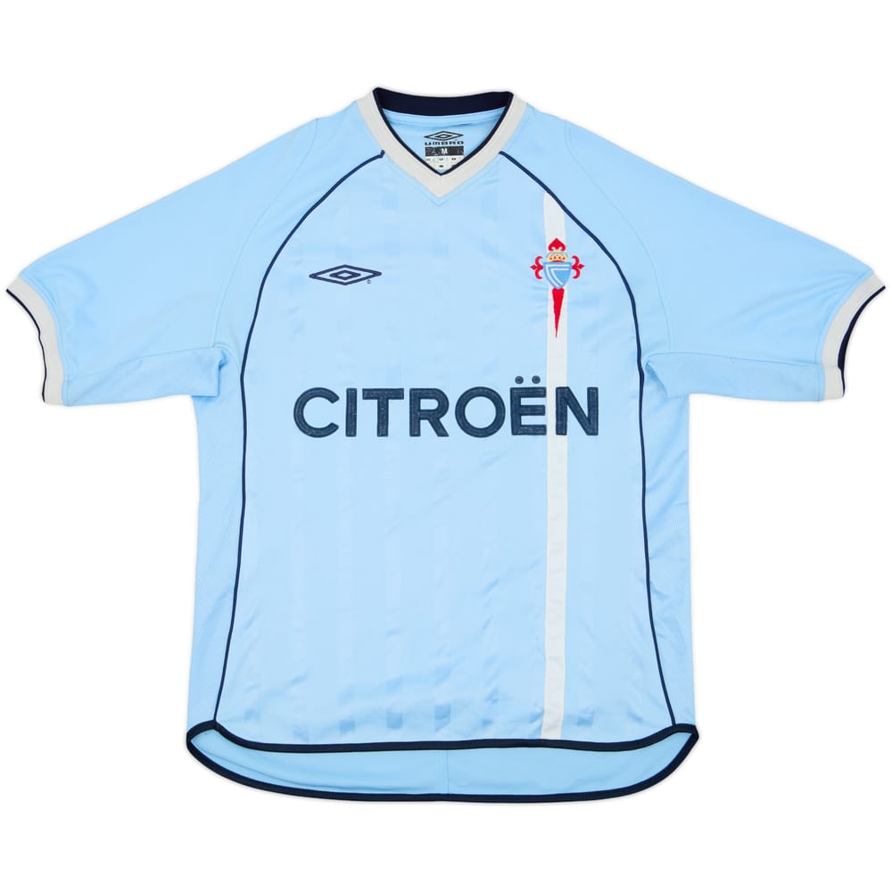 2001-03 Celta Vigo Home Shirt - 6/10 - (M)