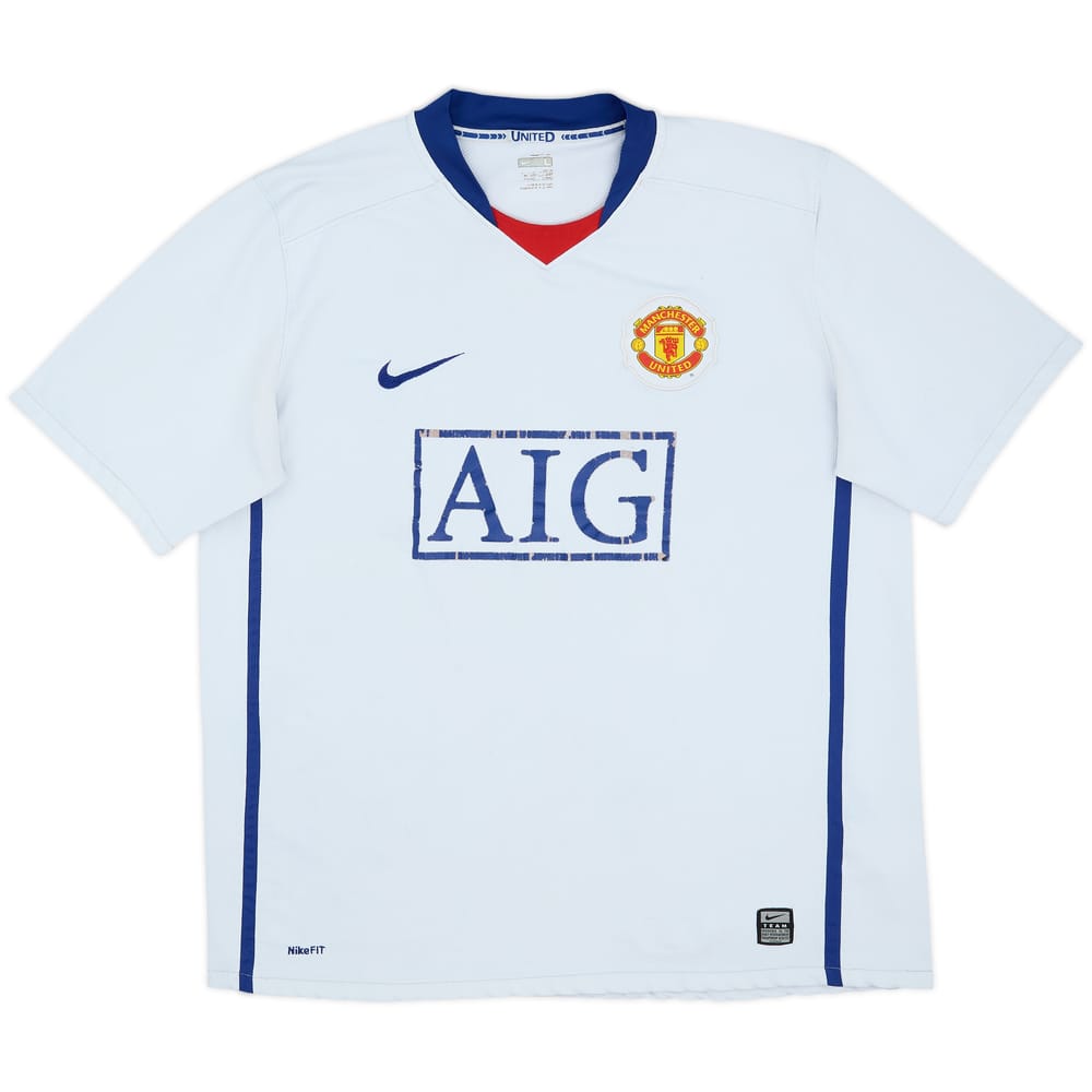 2008-10 Manchester United Away Shirt - 4/10 - (L)