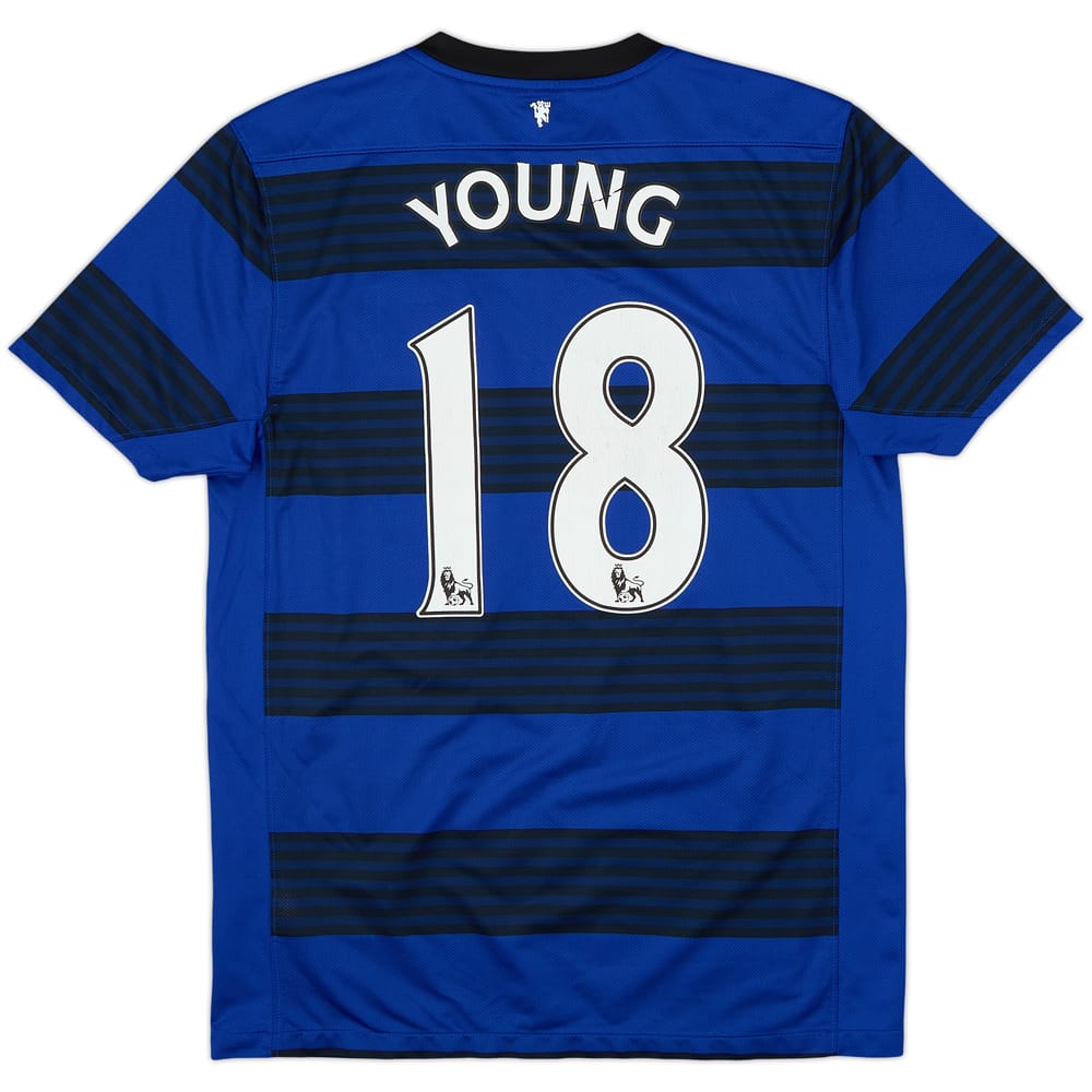 2011-13 Manchester United Away Shirt Young #18 - 5/10 - (M)