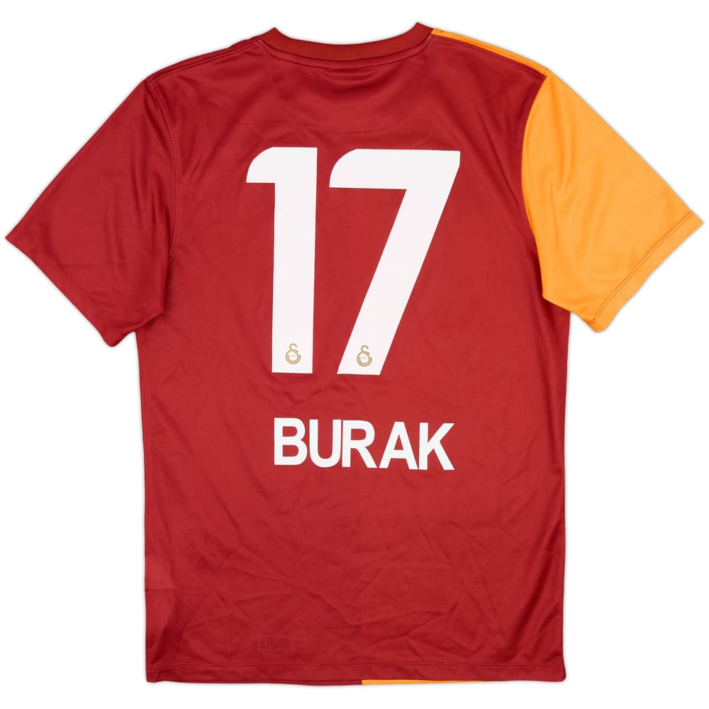 2015-16 Galatasaray Basic Home Shirt Burak #17 - 7/10 - (S)