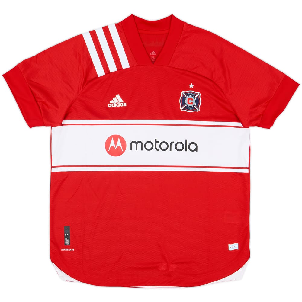 Camiseta de local auténtica del Chicago Fire 2020 - 10/10 - (XL)