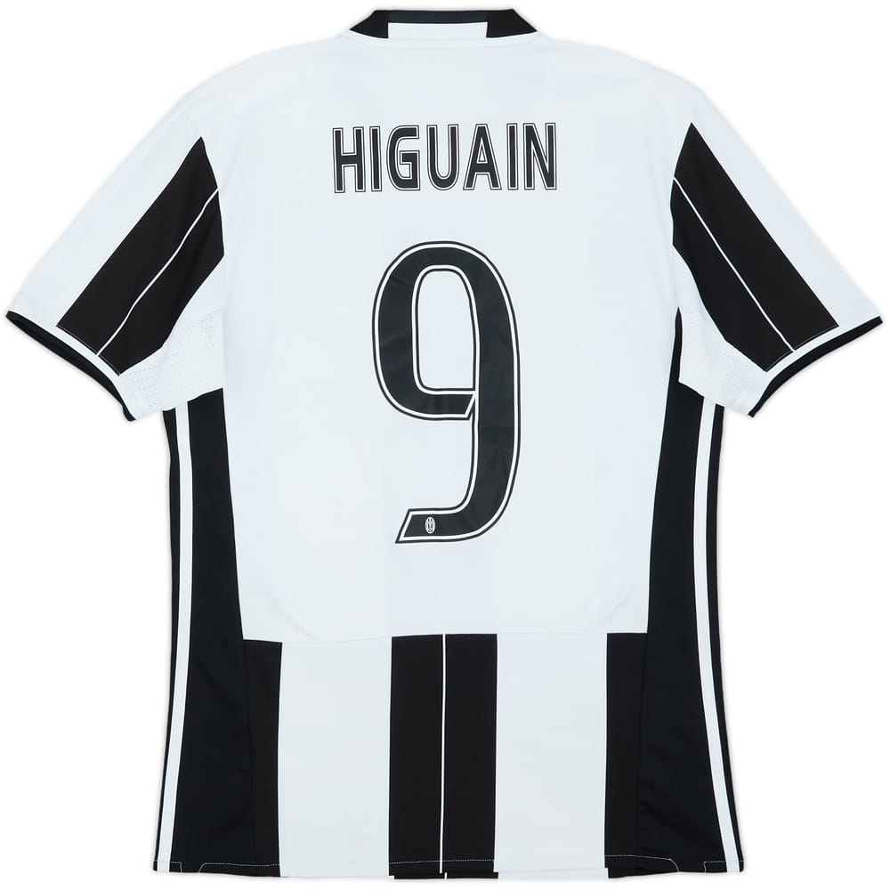 2016-17 Juventus Home Shirt Higuain #9 - 6/10 - (S)