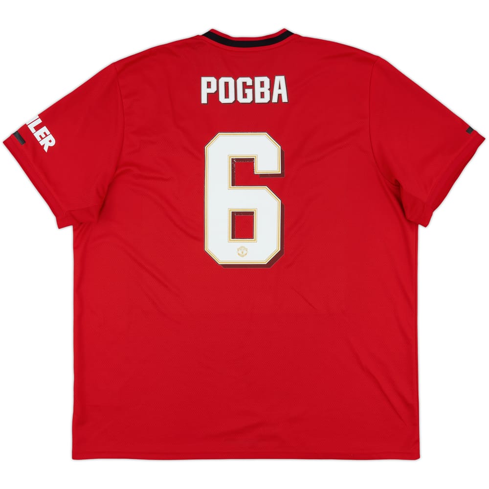 2019-20 Manchester United Home Shirt Pogba #6 - 8/10 - (XXL)
