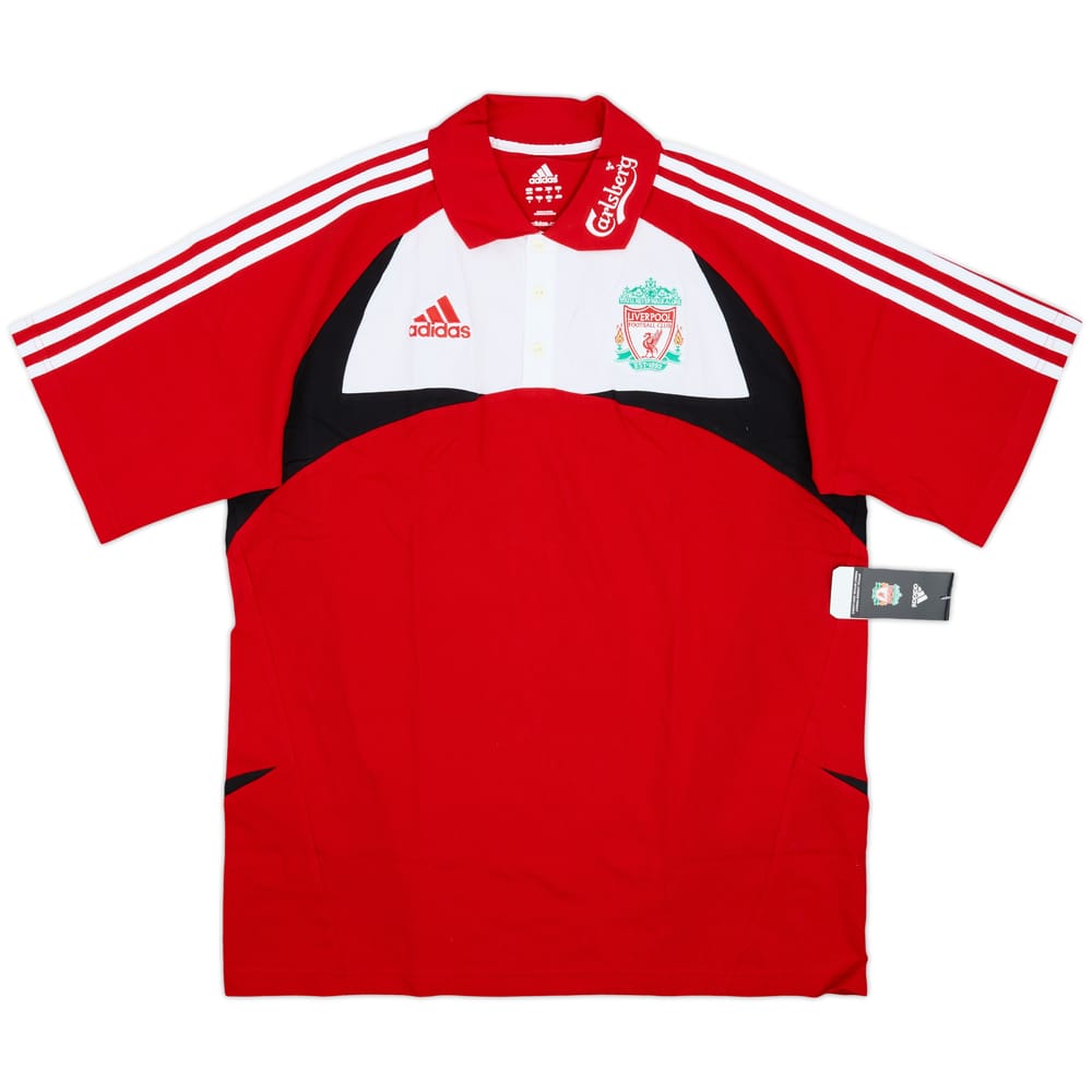 2007-08 Liverpool adidas Polo Shirt (L)