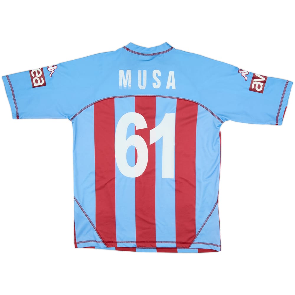 2004-05 Trabzonspor Home Shirt Musa #61 - 6/10 - (XXL)