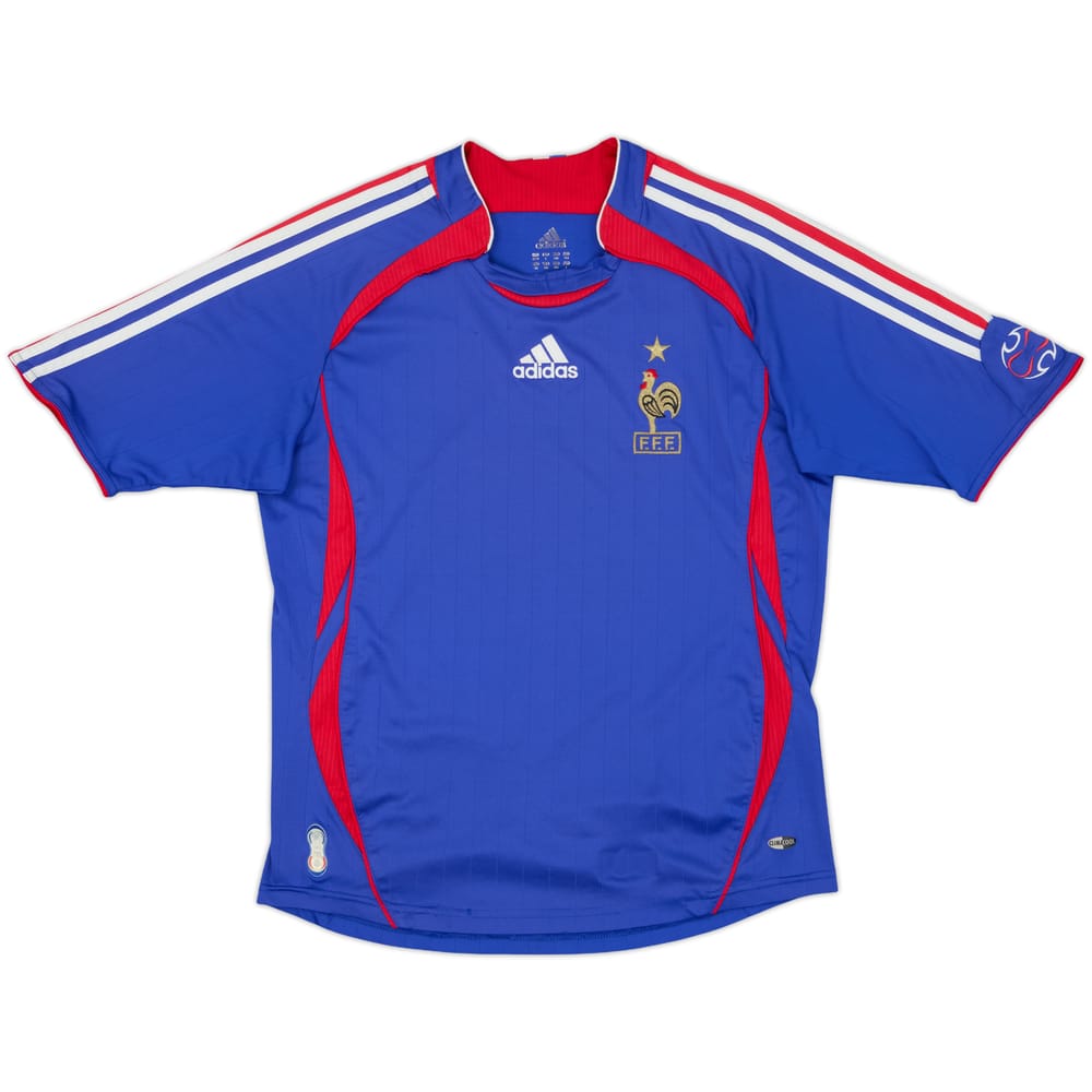 2006-07 France Home Shirt - 8/10 - (L.Boys)