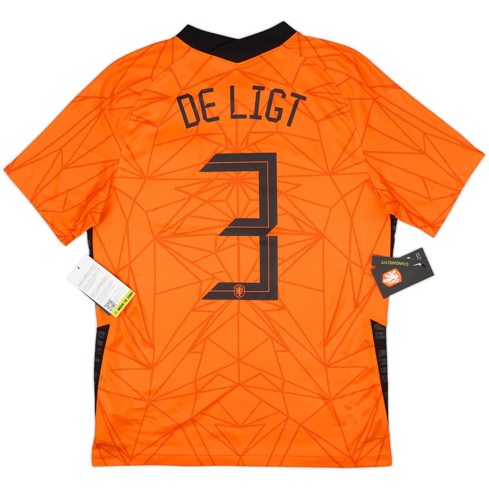 2020-21 Netherlands Home Shirt De Ligt #3 (M)