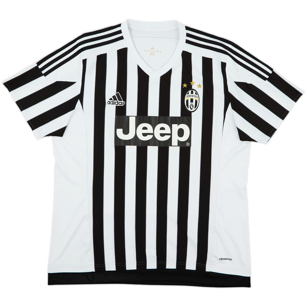 2015-16 Juventus Home Shirt - 7/10 - (XL)