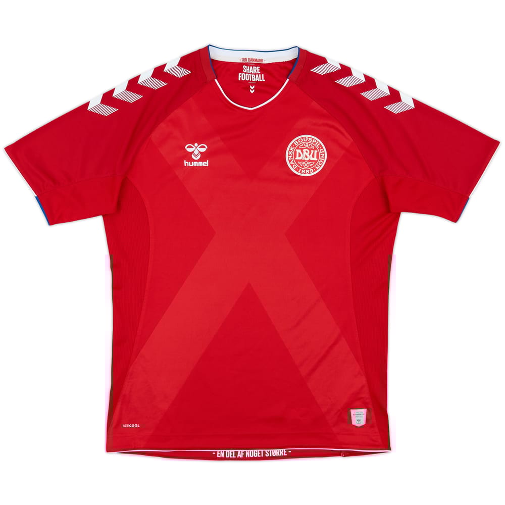 2018-19 Denmark Home Shirt - 9/10 - (L)