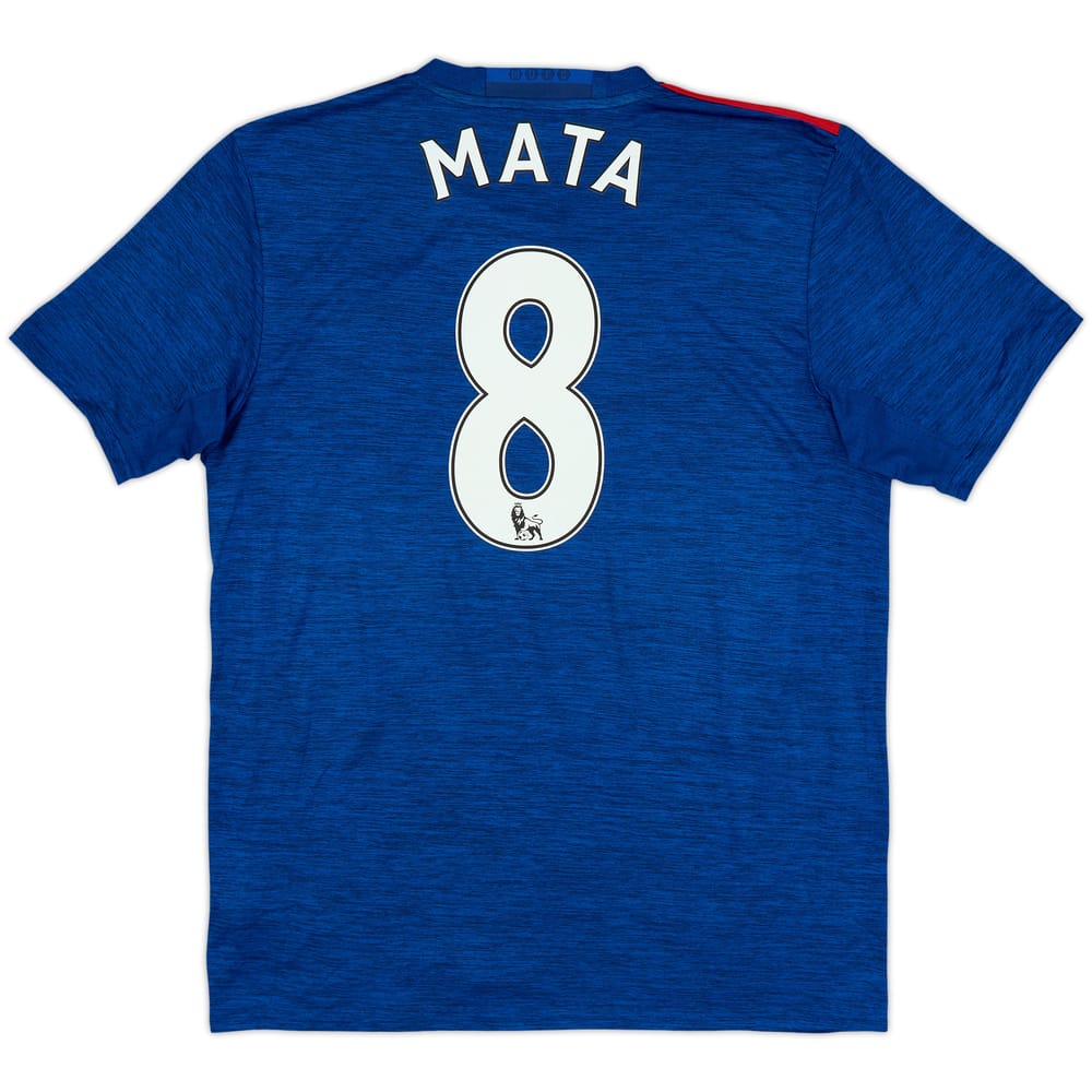2016-17 Manchester United Away Shirt Mata #8 - 9/10 - (M)