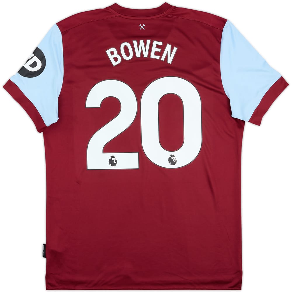 2023-24 West Ham United Home Shirt Bowen #20 - 9/10 - (XL)