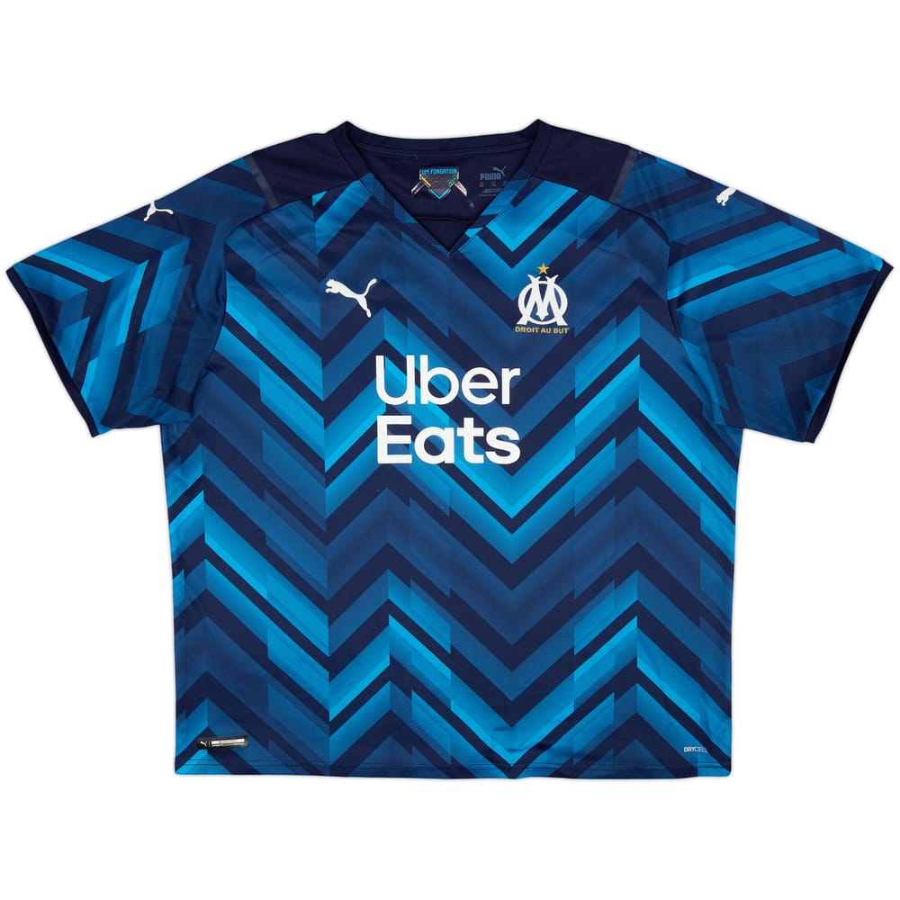 2021-22 Olympique Marseille Away Shirt - 9/10 - (XXL)