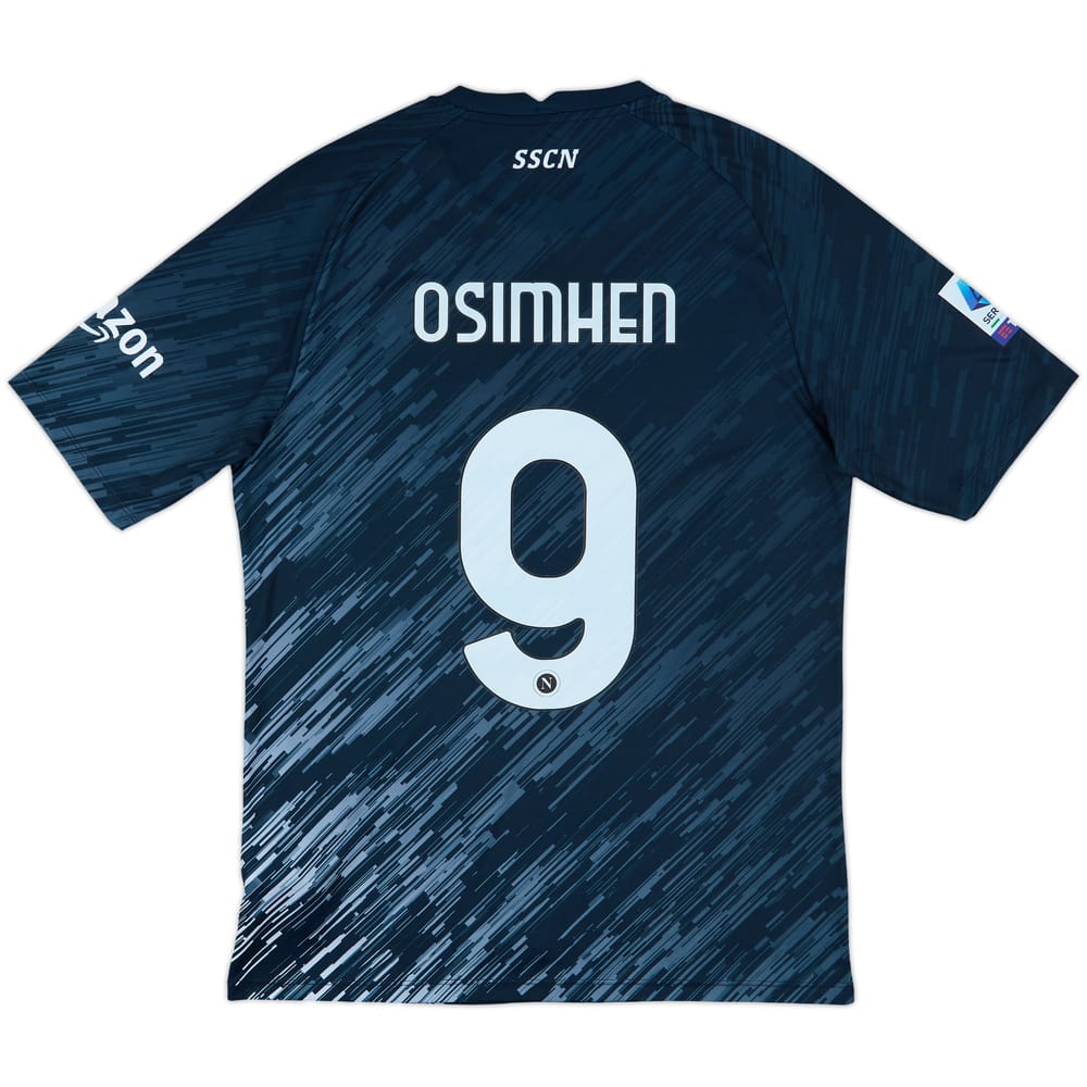 2022-23 Napoli Third Shirt Osimhen #9 - 7/10 - (XXL)
