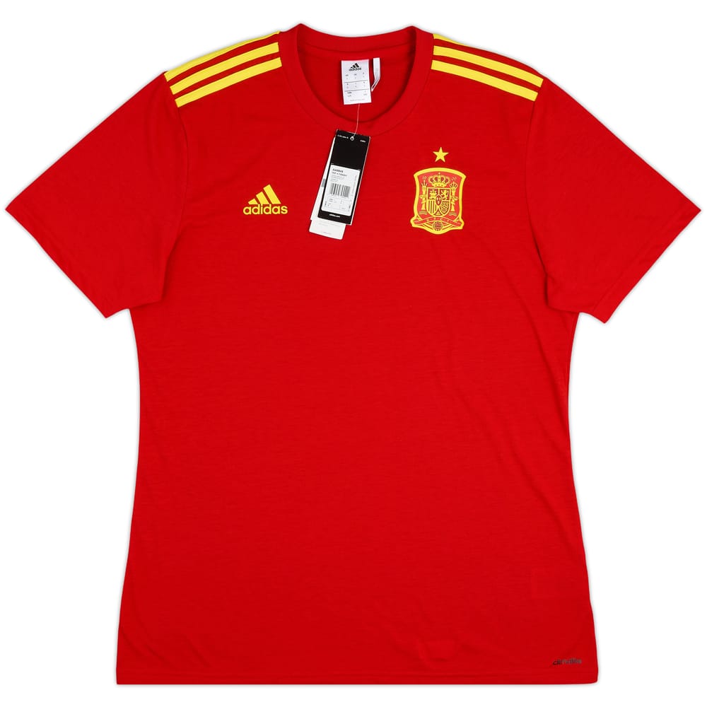2015-16 Spain adidas Cotton Tee (L)