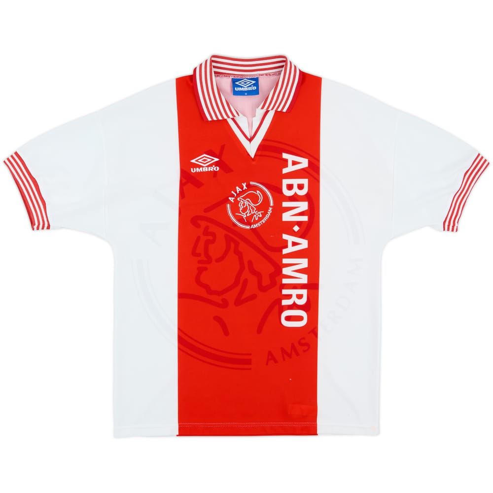 1995-96 Ajax Home Shirt - 9/10 - (M)
