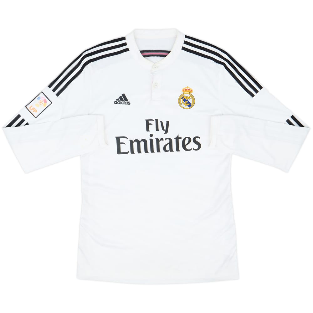 2014-15 Real Madrid Home L/S Shirt Kroos #8 - 5/10 - (L)