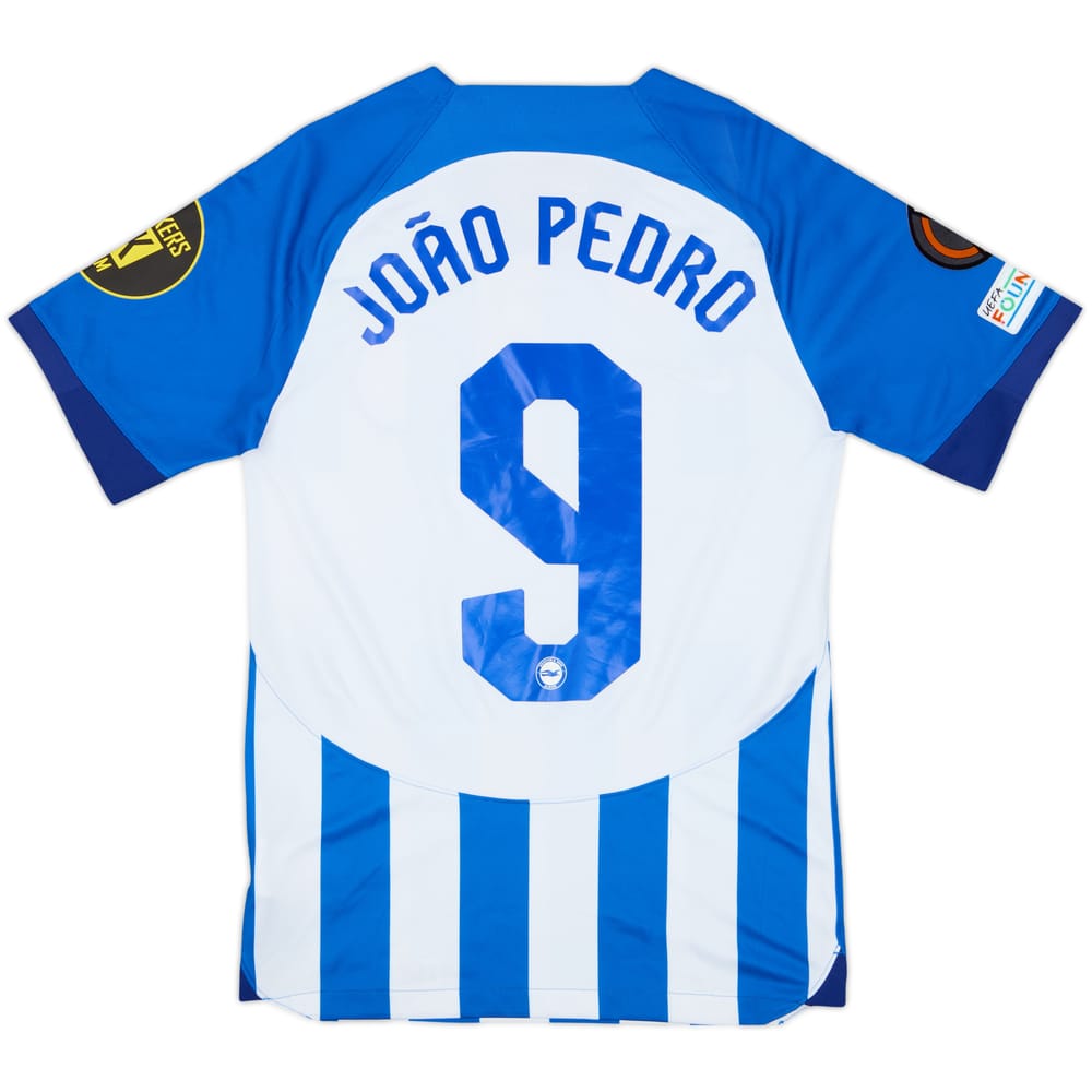 2023-24 Brighton Home Shirt Joao Pedro #9 - 9/10 - (XS)