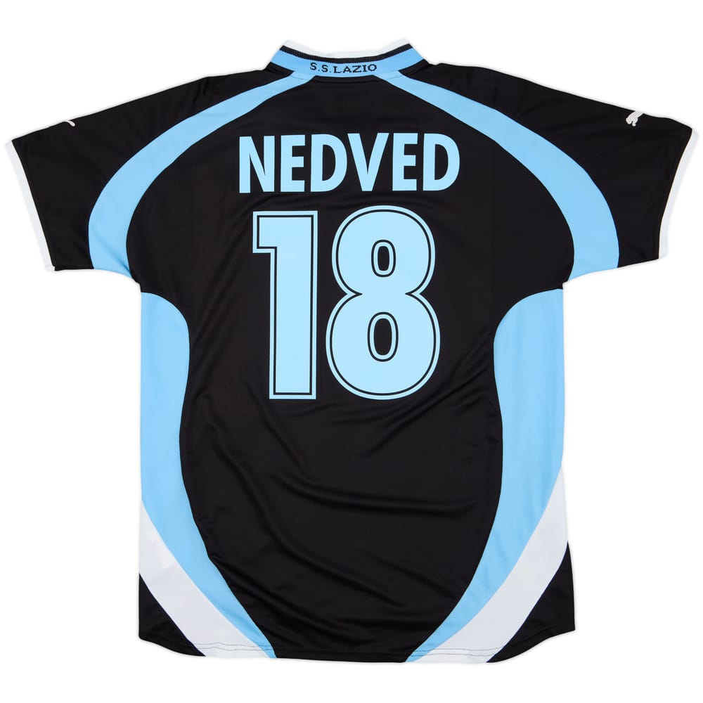 2000-01 Lazio Away Shirt Nedved #18 - 7/10 - (XL)