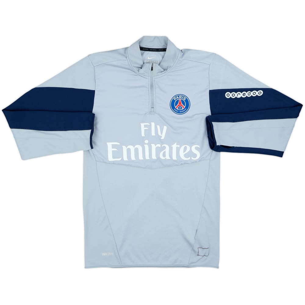 2013-14 Paris Saint-Germain Nike 1/4 Zip Training Top - 4/10 - (S)
