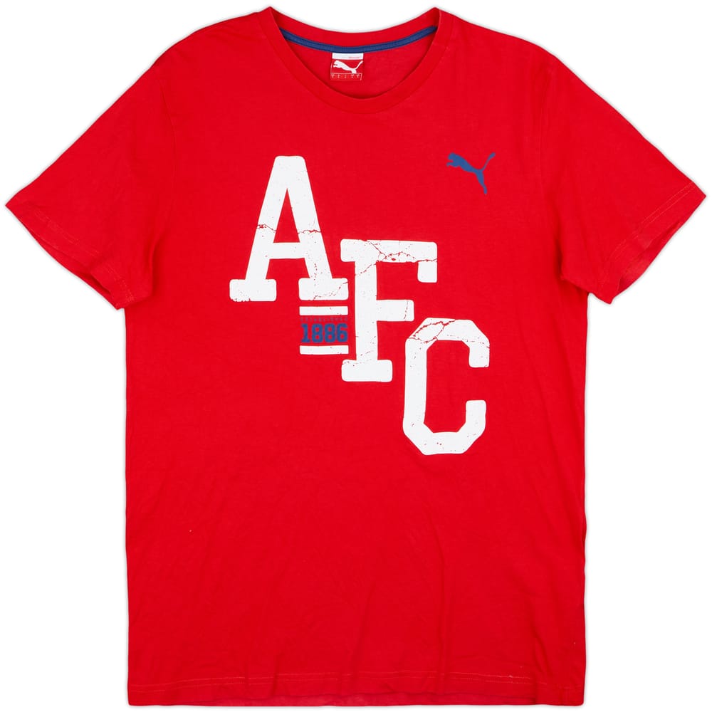 2014-15 Arsenal Puma Cotton Tee - 9/10 - (L)