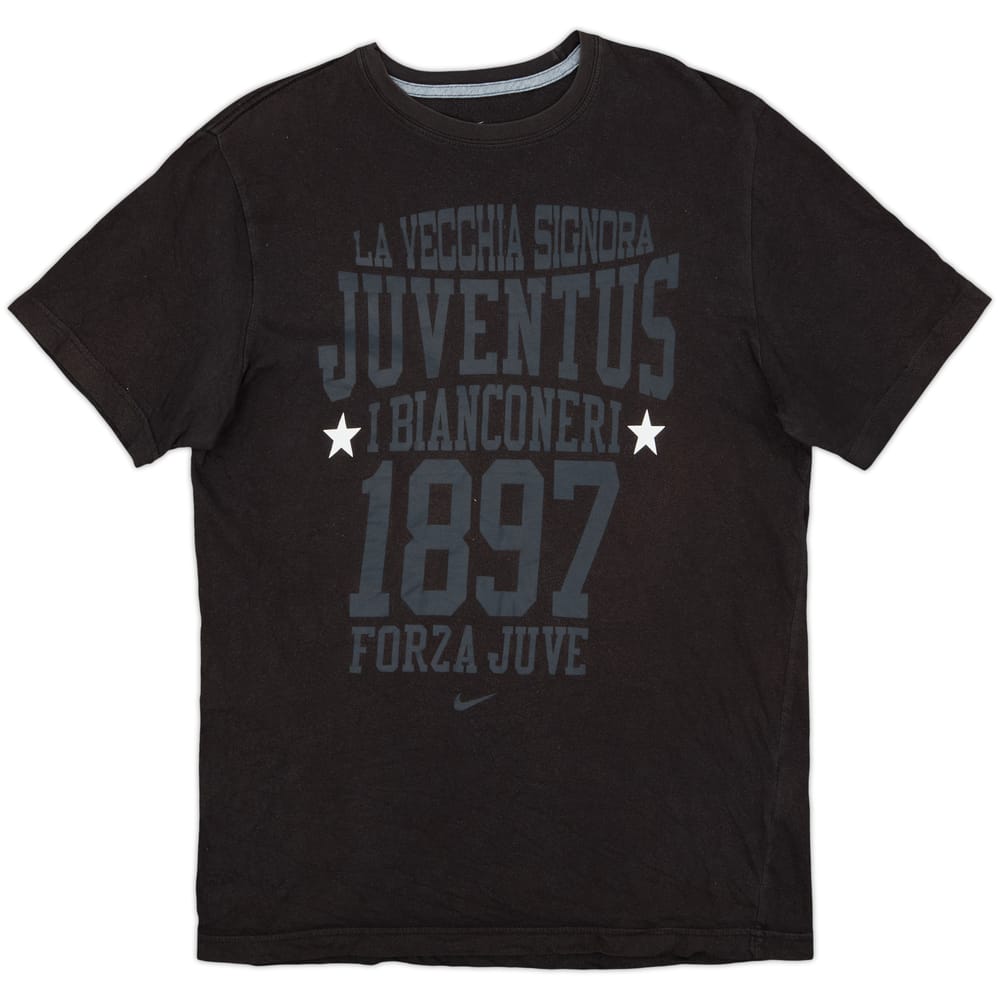 2010-11 Juventus Nike Cotton Tee - 8/10 - (L)