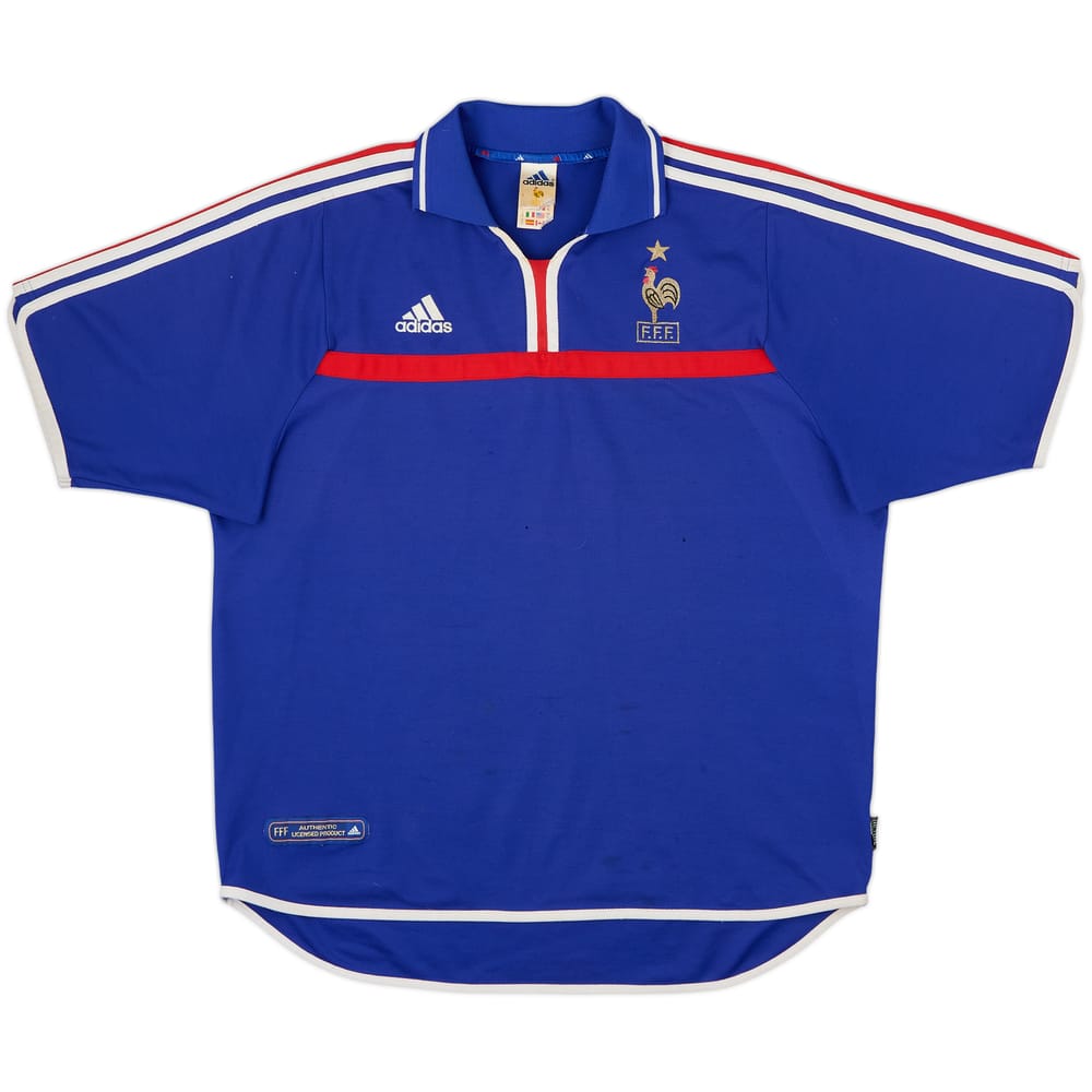 2000-02 France Home Shirt - 5/10 - (XL)