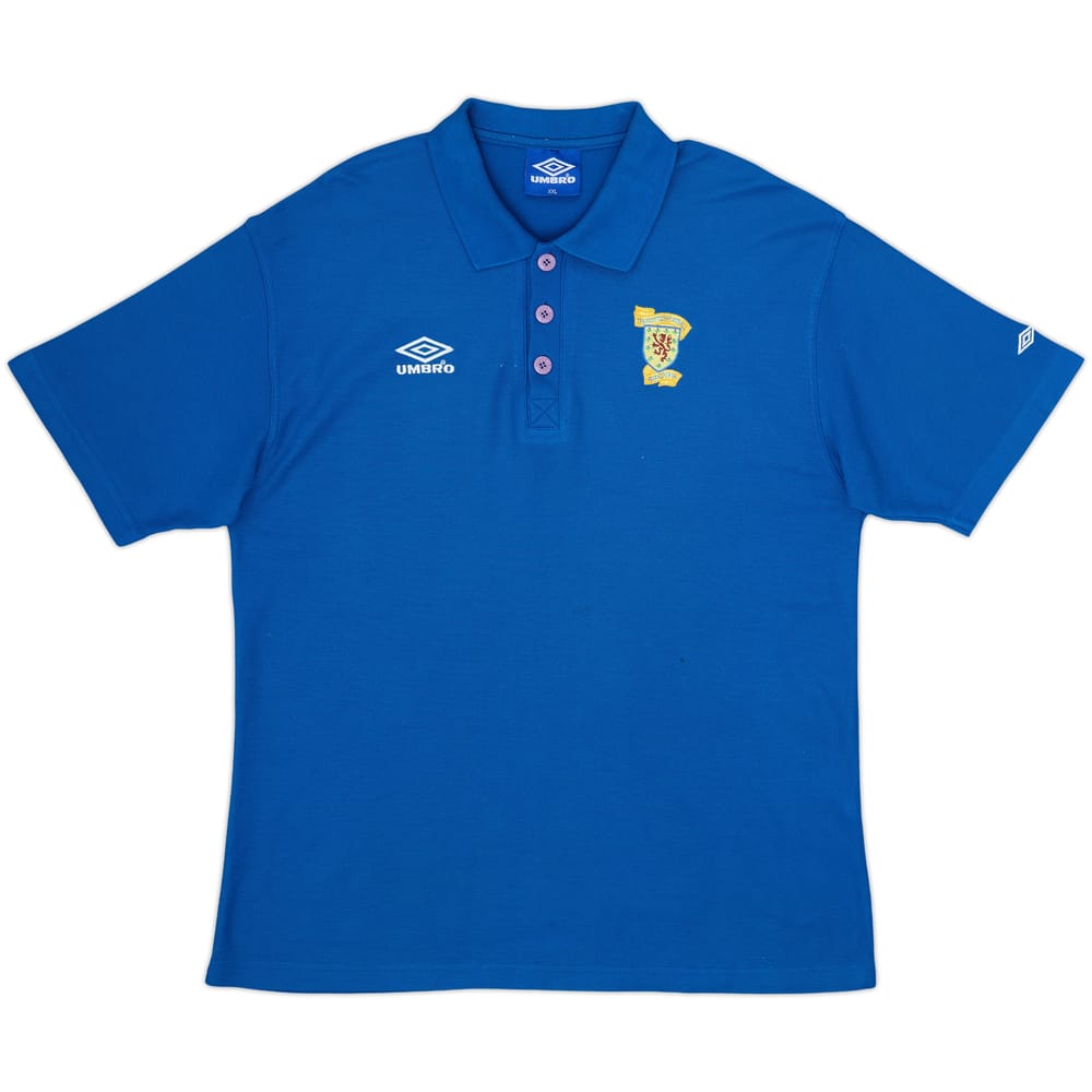 1996-97 Scotland Umbro Polo Shirt - 8/10 - (XXL)