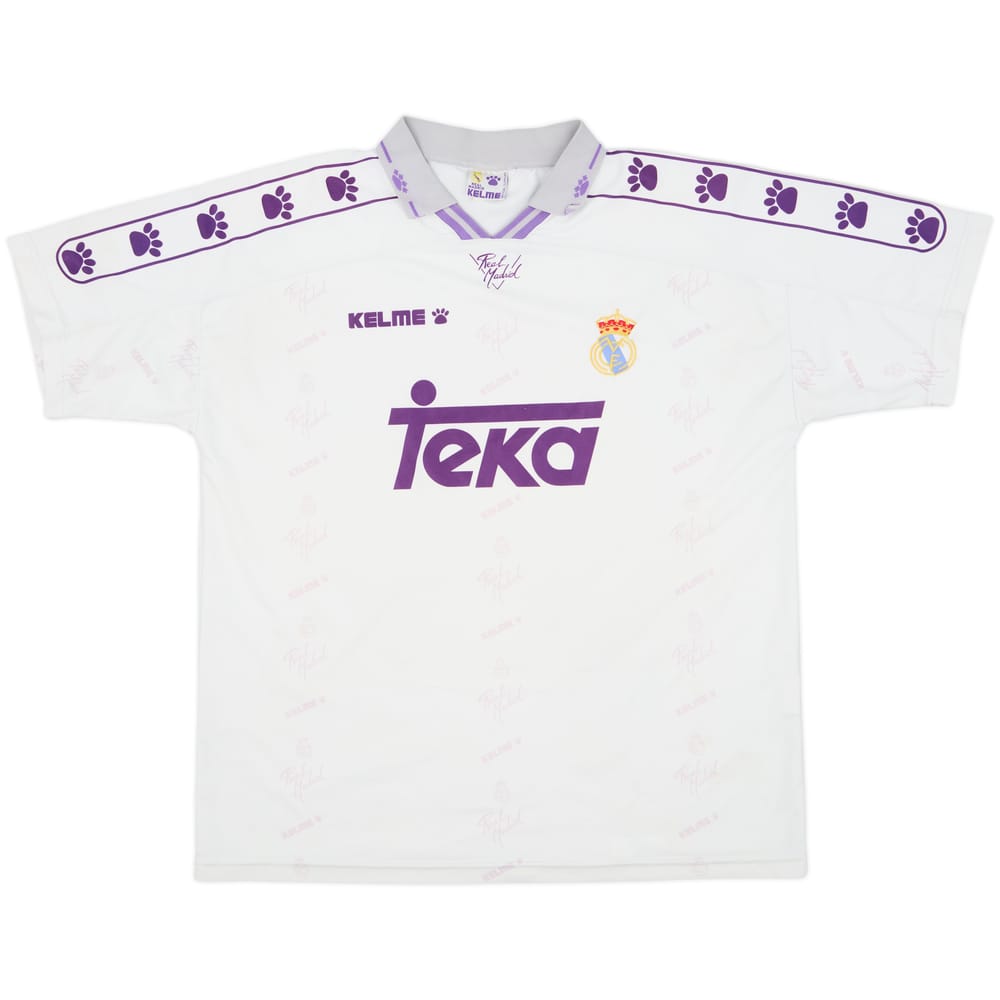 1994-96 Real Madrid Home Shirt - 5/10 - (M)