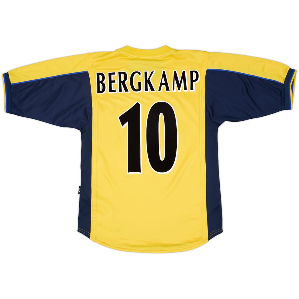 1999-01 Arsenal Away Shirt Bergkamp #10 - 8/10 - (S)