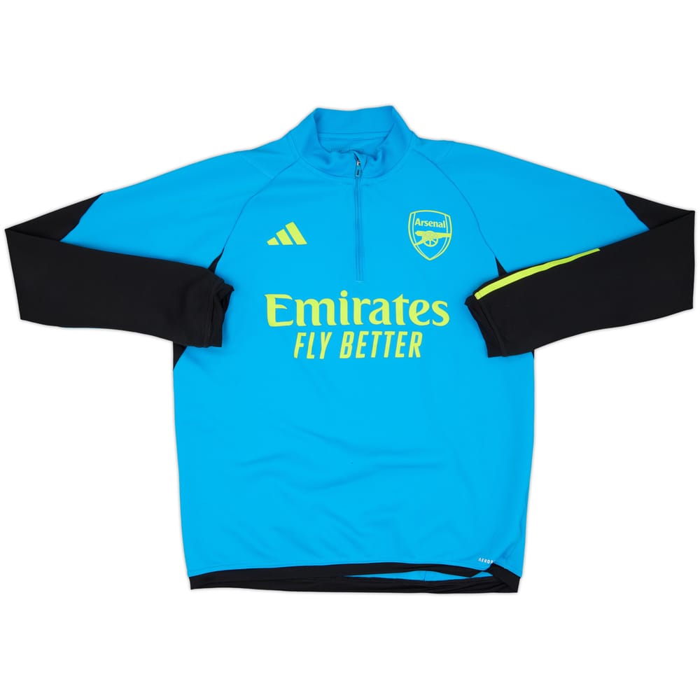 2023-24 Arsenal adidas 1/4 Zip Training Top - 8/10 - (M)